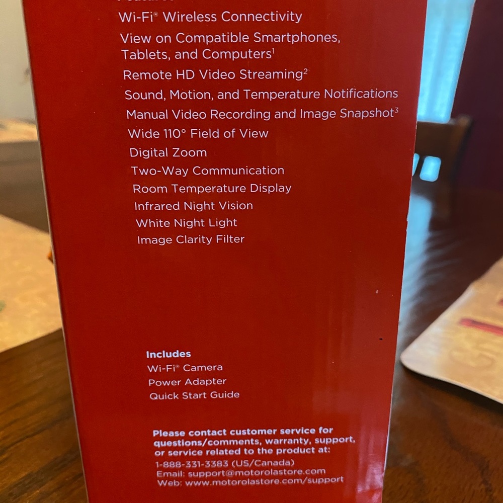 Motorola  WI-FI HD Home Video Camera